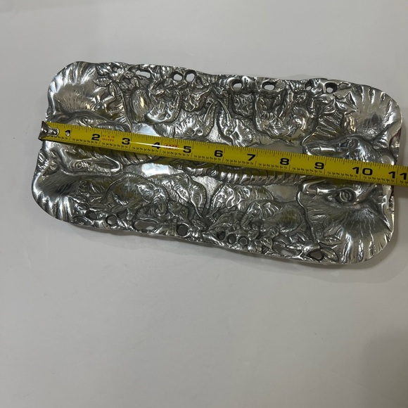 Intricate Silver Elephant Tray - Picture 6 of 7